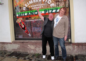 Milano Pizza. Steve und Susanne