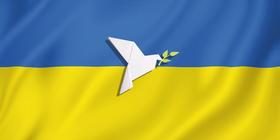 1 Ukraine flagge